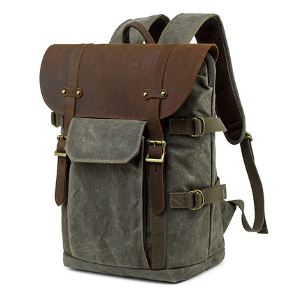 Backpack - Canvas leather Blend