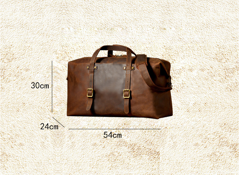 Leather Travel Satchel