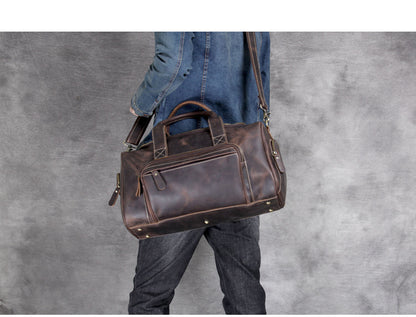 Classic Leather Duffel