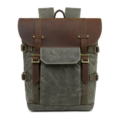 Backpack - Canvas leather Blend