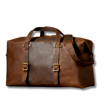 Leather Travel Satchel