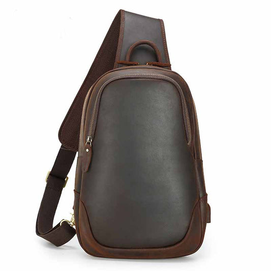 Vintage Genuine Leather Shoulder Bag